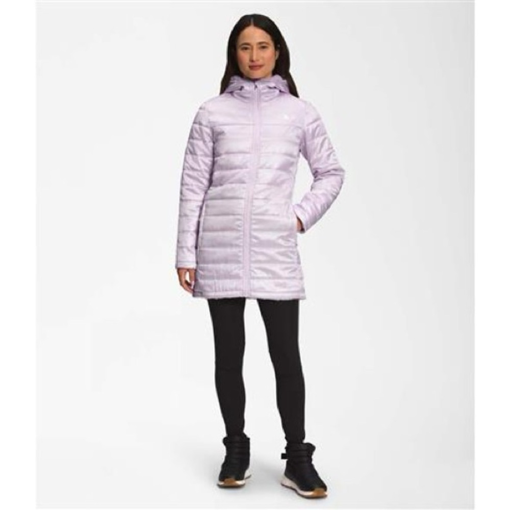 RARE The North Face Women's Lavender Reversible Puffer Coat NWOT